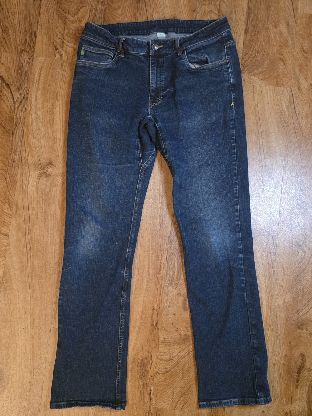 Stio Dark Wash Blue Denim Jeans Long